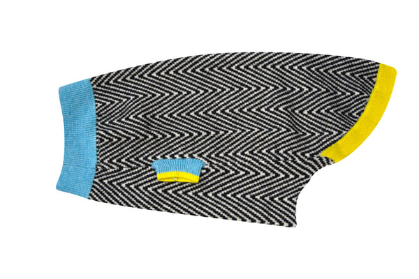 Chevron Cashmere Sweater