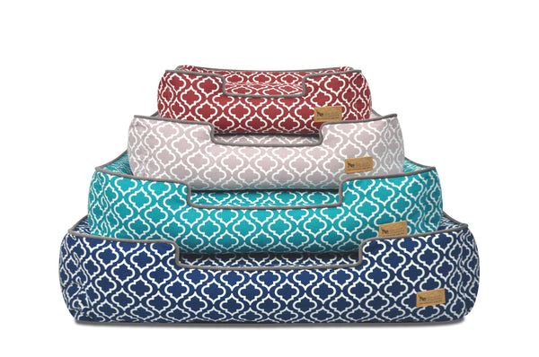 Moroccan Loung Bed, Navy Blue