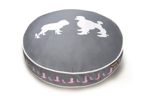 Heels & Boots, Steel Gray/White - Artist Collection