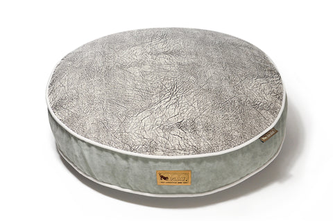 Savannah Round Bed - Ash Gray/Cool Gray