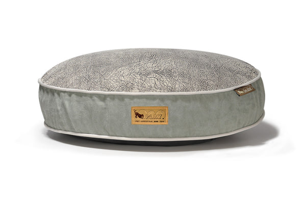 Savannah Round Bed - Ash Gray/Cool Gray