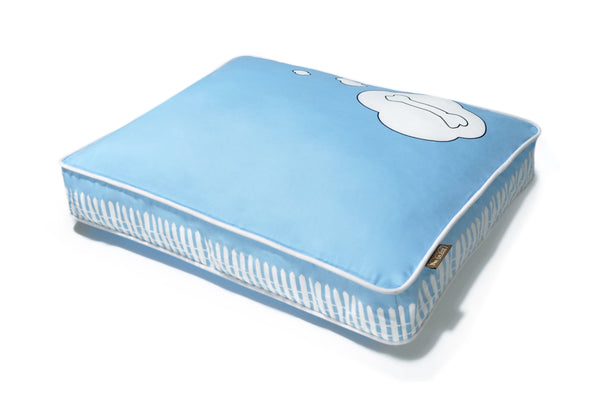 What Dogs Dream, Sky Blue/White - Artist Collection