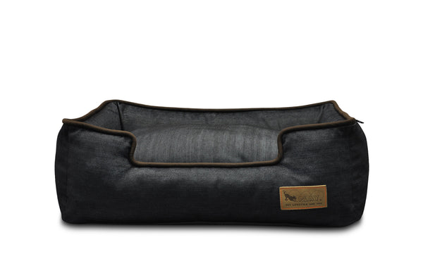 Urban Denim Lounge Bed - Medieval Blue/Chocolate