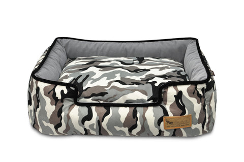 Camouflage Lounge Bed - White Camo