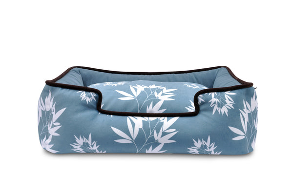 Bamboo Lounge Bed, Blue - Artist Collection
