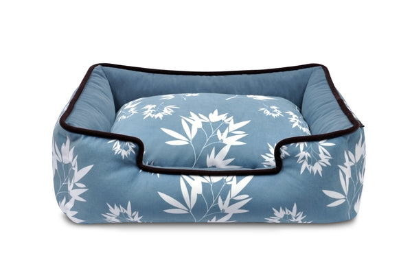 Bamboo Lounge Bed, Blue - Artist Collection