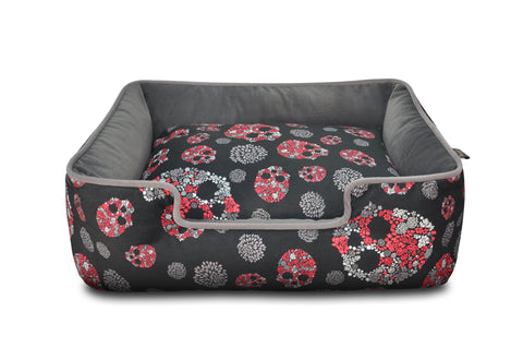 Skulls and Roses Lounge Bed - Artist Collection