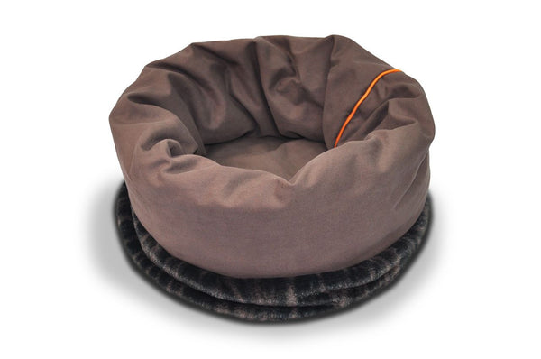Snuggle Bed - Truffle Brown